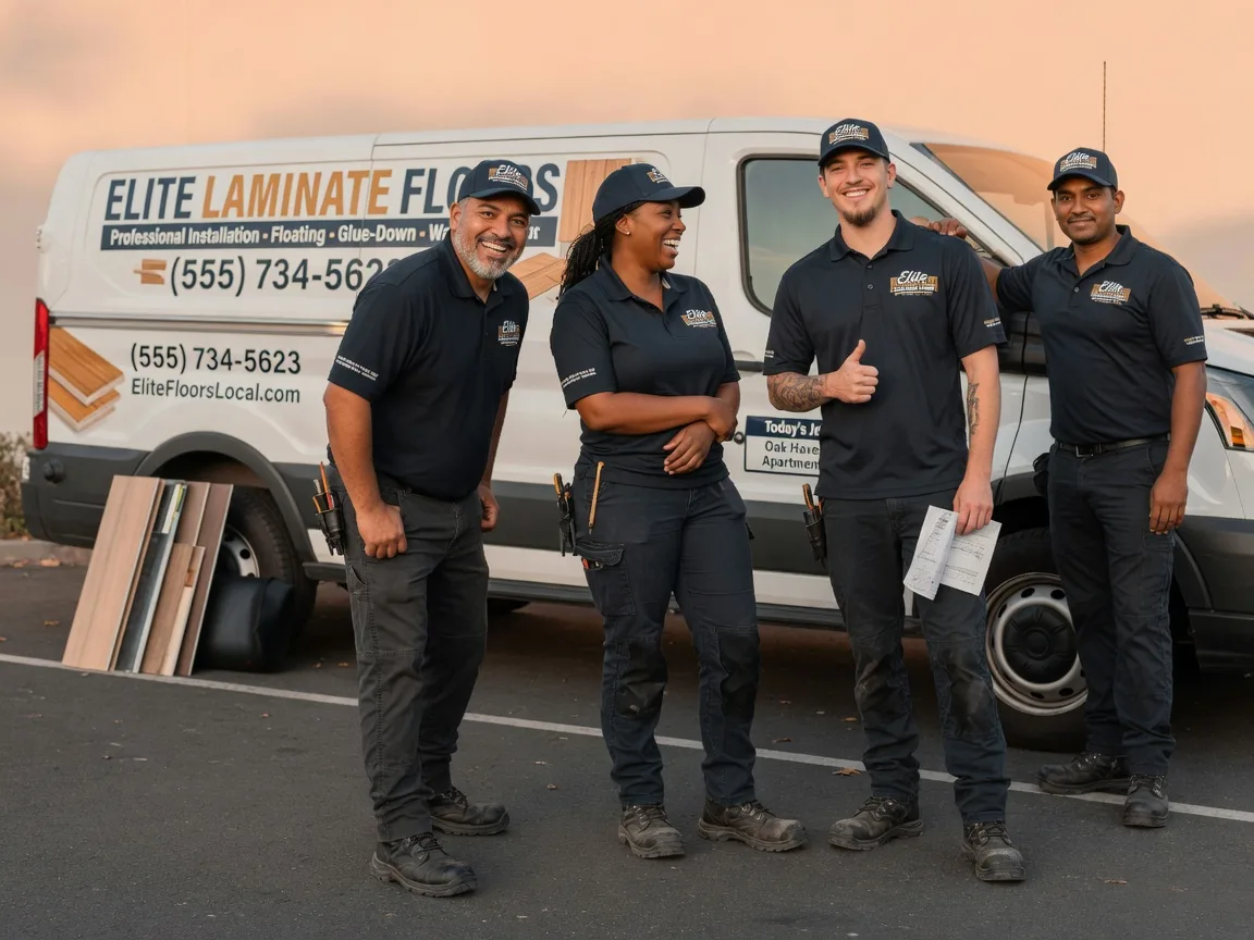 Laminate flooring installation company in Metamora, MI
